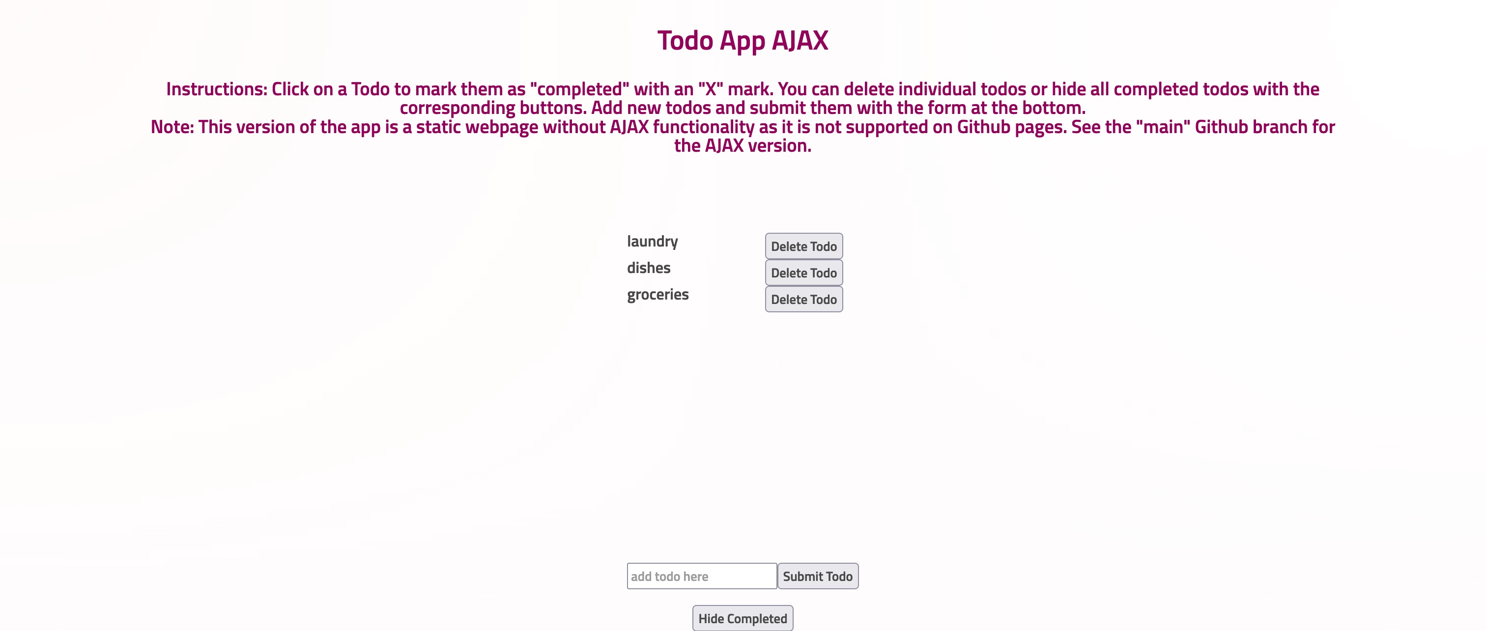 picture of todo app